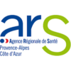 Logo de l’Agence Régionale de Santé (ARS) Provence-Alpes-Côte d’Azur partenaire des Ambulances Santé Luberon